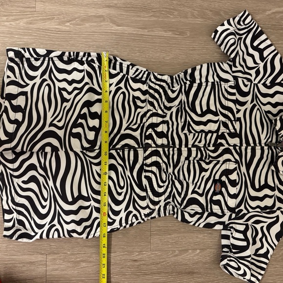 Dickies Black and White Zebra Jumpsuit - Picture 8 of 10